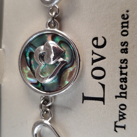 Grace & Gratitude Silver Bracelet - Picture 6 of 6